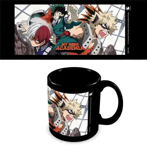 My Hero Academia Clash Mug Black/White/Orange (One Size)