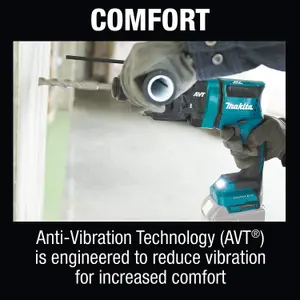 Makita DHR182ZJ 18V Brushless AVT SDS Plus Hammer Drill with Anti-Vibration Technology