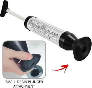 ASAB Air Pump Drain Plunger Toilet Unblocker Plunger