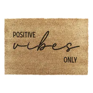 Positive Vibes Only Doormat (90 x 60cm)