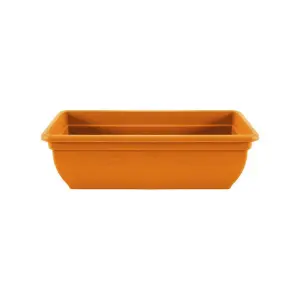 Winchester Rectangular Trough Planter Terracotta (16cm x 21.5cm x 46cm)