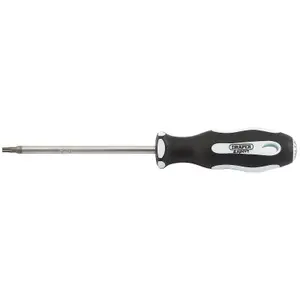 Draper TX-STAR Security Soft Grip Screwdriver, T10T x 75mm 35137