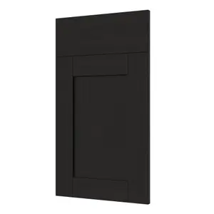 GoodHome Verbena Matt charcoal Shaker Door & drawer 400mm