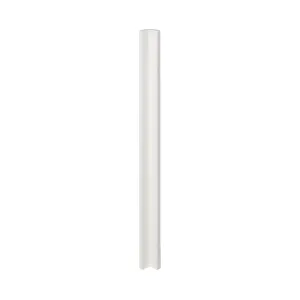 GoodHome Alpinia Matt ivory painted wood effect shaker Matt ivory wood effect Tall Wall corner post, (W)59mm