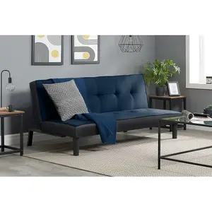 Birlea Aurora Sofa Bed Midnight Blue Velvet