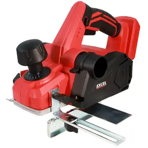 Excel 18V Cordless Planer 82mm with 1 x 4.0Ah Battery & Charger