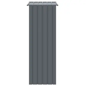 vidaXL Bird Cage Anthracite 115x78x200 cm Galvanised Steel