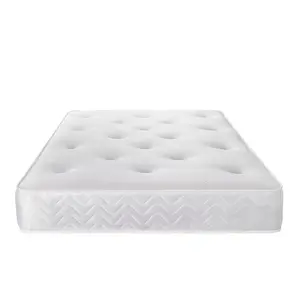 Cooling Deep Padded Pocket Sprung Mattress Kingsize (5')