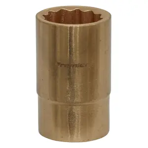 Sealey Socket 18mm 1/2" Square Drive Non-Sparking WallDrive 12 Point NS051