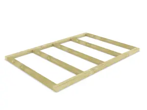 Wooden shed bases 7x5 (W-212cm x D-147cm), made of 38mm x 63mm