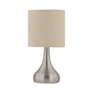 First Choice Lighting Natural Linen 15.5cm Table Lamp Shade