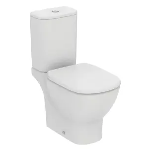 Ideal Standard Tesi White Slim Close-coupled Toilet set with Soft close seat & Close coupled cistern