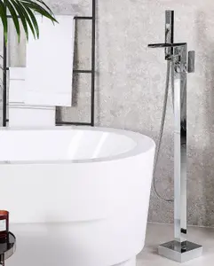 Freestanding Bathtub Faucet BOYOMA Silver