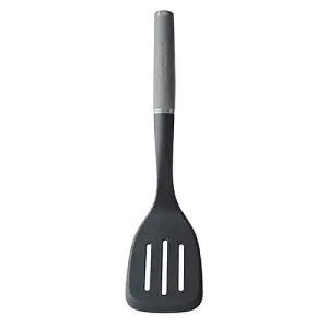 KitchenAid Soft Grip Slotted Turner Charcoal Grey