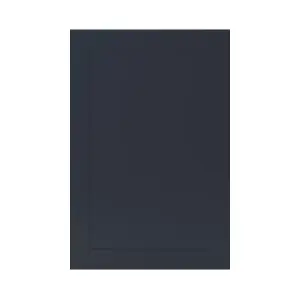 GoodHome Artemisia Matt midnight blue Classic shaker Tall wall Cabinet door (W)600mm (H)895mm (T)18mm