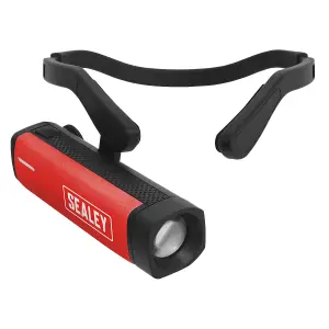 Sealey Rechargeable Head Torch 2.5W SMD LED Flash Light With Type-C USB HT301R