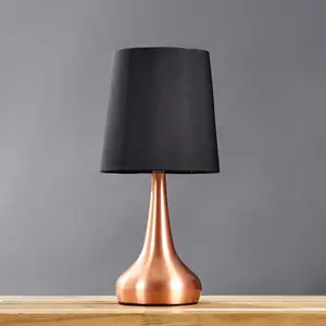 Shellcove 34Cm Copper Table Lamp (Set of 2)