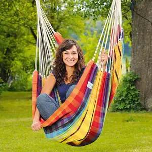 Amazonas Brasil Hanging Hammock Chair - Rainbow