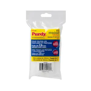 Purdy - White Dove 4 x 0.5" Sleeve 2Pk