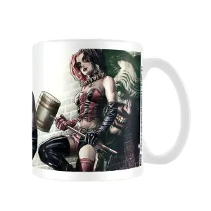 Batman Pose Harley Quinn Mug Multicoloured (One Size)