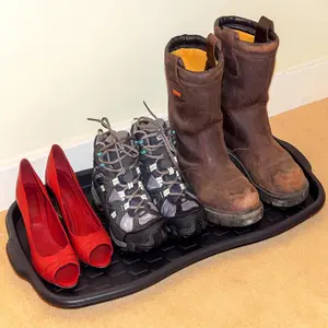 1 x Multipurpose Non-Slip Heavy Duty Tidy Boot Tray Shoe Organiser