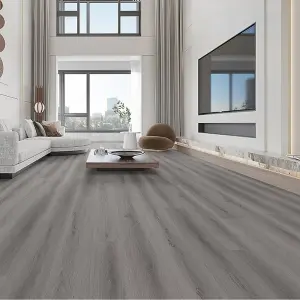 Set of 36 Realistic Wood Grain Effect PVC Self Adhesive Laminate Vinyl Flooring Tile Covering 5m²