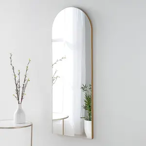 Yearn Minimal Arch Gold dressing mirror 120x45cm