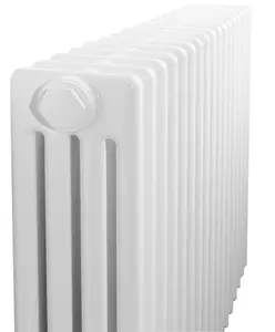 Acova White 4 Column Radiator, (W)1226mm x (H)600mm