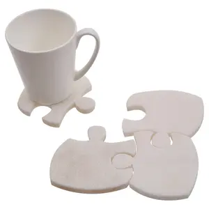 Maison by Premier Kindia Set of 4 Marble Jigsaw Coasters