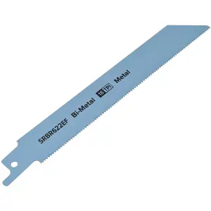 Reciprocating Saw Blade Metal 150mm 18tpi Bi Metal Pack of 5 by Ufixt