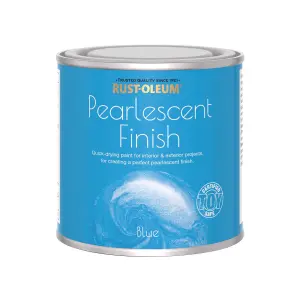 Rust-Oleum Blue Pearlescent effect Mid sheen Multi-surface Topcoat Special effect paint, 250ml