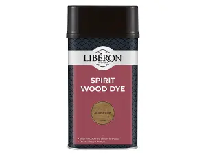 Liberon Spirit Wood Dye in Antique Pine - 1 Litre for Rich Wood Finishes