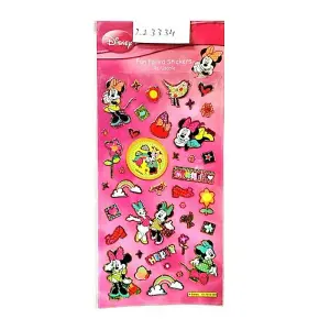 Disney Fun Foil Characters Sticker Sheet Multicoloured (One Size)