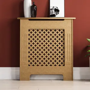 Vida Designs Oxford Small Unfinished MDF Radiator Cover