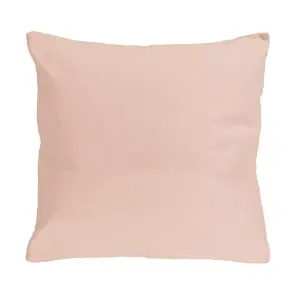 Plain Pink Cotton Indoor Outdoor Garden Furniture Chair Sofa Bench Cushion