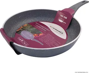 New Non Stick Marble Forged Frying Pan Kitchen Cookware Aluminium Frypan 20cm