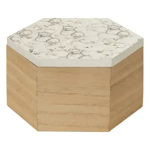 Maison by Premier Mimo Hexagonal Trinket Box