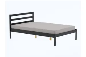 Birlea Kula Double Bed Frame In Black