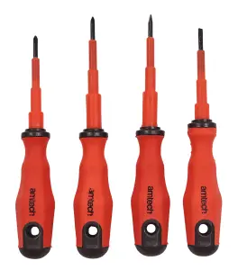 Amtech L0870 4 Piece screwdriver set