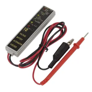 Sealey Battery & Alternator Tester 12V LED AK400