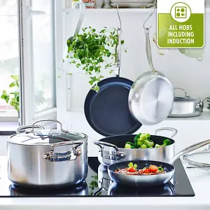 GreenPan Barcelona Evershine 24cm & 28cm Frying Pan Set