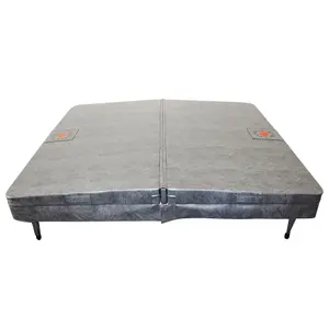 Canadian Spa Company Grey Square Cover (L) 203cm x (W) 203cm