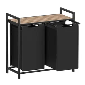 Laundry Sorter Camel Brown/Black