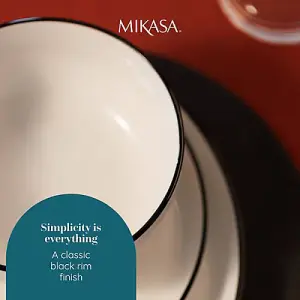 Mikasa Limestone 12 Piece Dinner Set