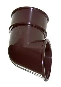 FloPlast Brown Round Gutter shoe (Dia)68mm