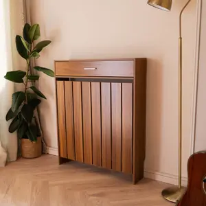 Classic Wooden Radiator Cover With Storage Draw - Small