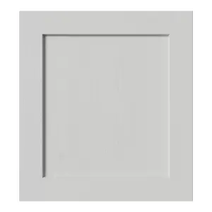 Tydeman Matt grey Shaker Appliance Cabinet door (W)600mm (H)543mm (T)20mm