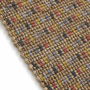 Melrose Lagos Multicoloured Comfortable Low Pile Medium Area Rug 120/170cm