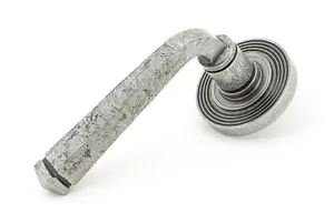 From The Anvil Pewter Avon Round Lever on Rose Set (Beehive) - Unsprung