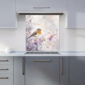 Ava Sterling: 00027 Premium Glass Kitchen Splashback W700mm x H750mm